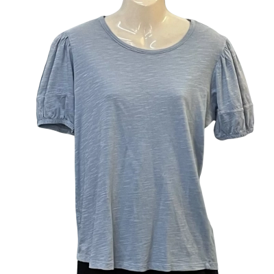 French Connection Womens  Size S Short Sleeve Top Blue 