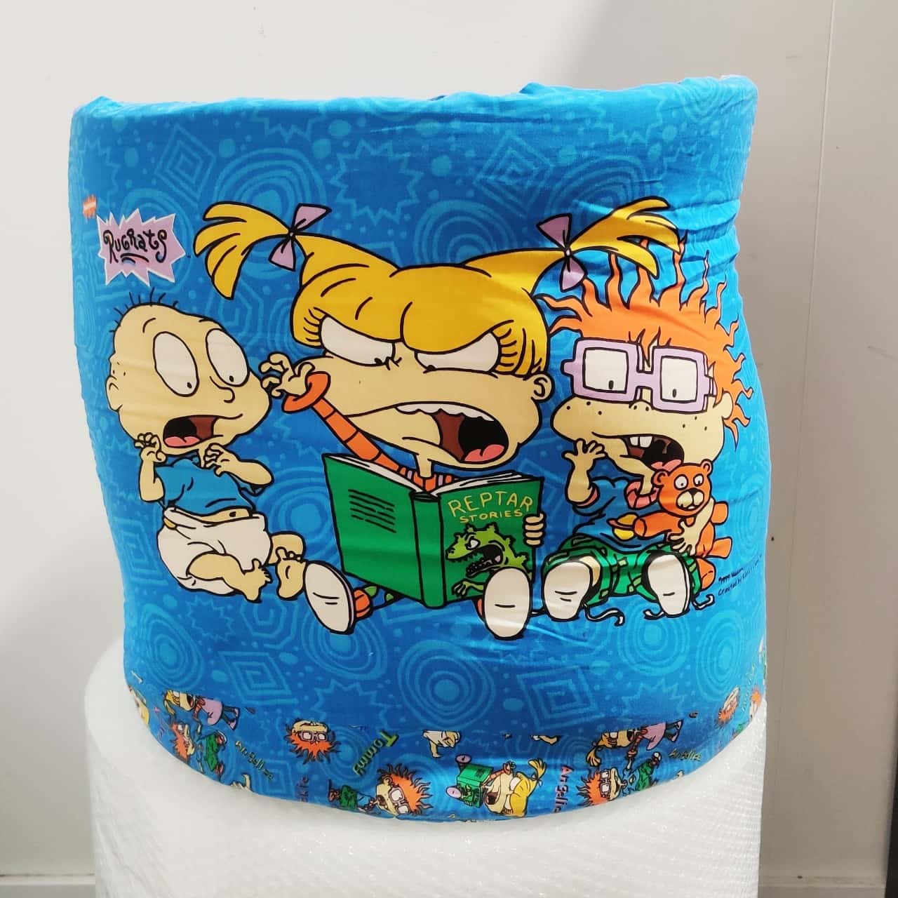 Giant Rugrat Rare Find- Rugrats Giant Padded Toy Tidy 1999/2000 - 55w x 47h cm