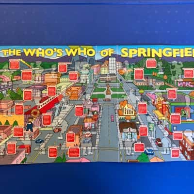The Who’s Who of Springfield 3D Character Collection