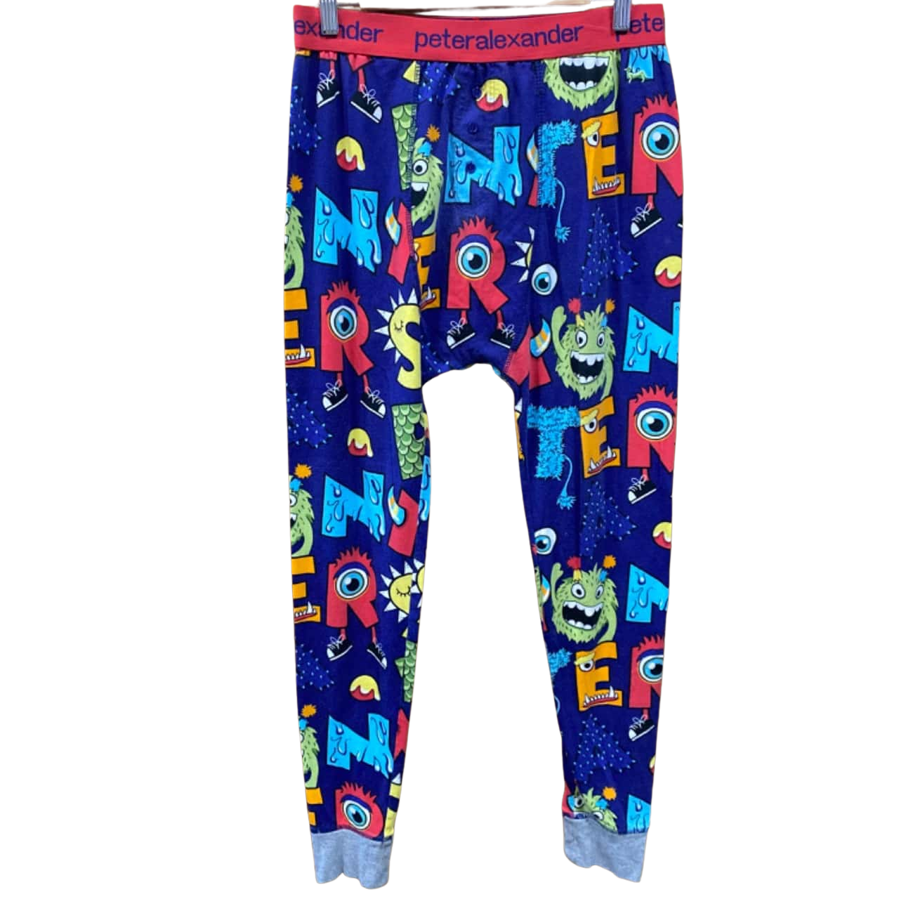 Peter Alexander Monster Print Sleep Pants Size M(s)
