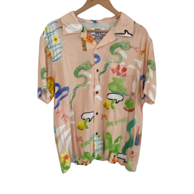  M/SF/T Mens  Size XL Short Sleeve Shirt Multicoloured 