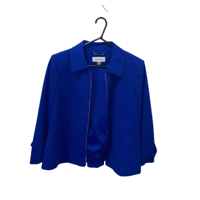 Calvin Klein Royal Blue Jacket Size 10