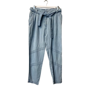 Country Road Womens  Chambray Pants Size 8 Blue 