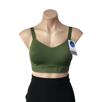 Bendon Womens Size 10D Moss Green Sports Bra (new)