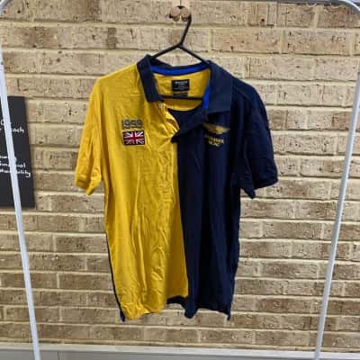 Hackett London Mens Aston Martin racing polo Size XL
