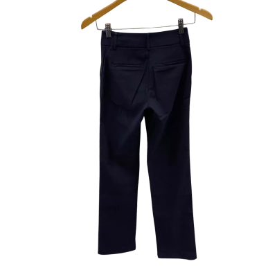 Forcast Womens  Size 6 Straight Leg Pants Navy Blue 