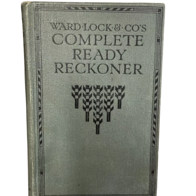 Ward•Lock & CO’s “Complete Ready Reckoner”.