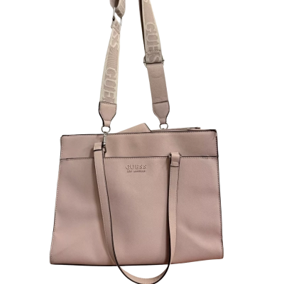 Guess Womens Handbag Pink  