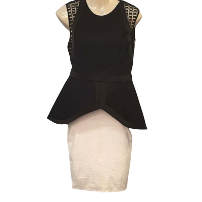 Cameo Womens  Size M Blouse / Sleeveless Top Black  