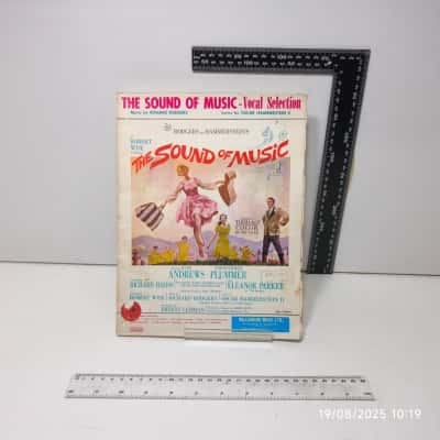 The Sound of Music Vocal Selection Book Vintage Sheet Music 
