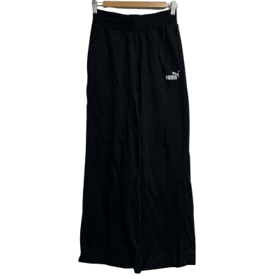 Puma Womens Size S Black Track Pants  