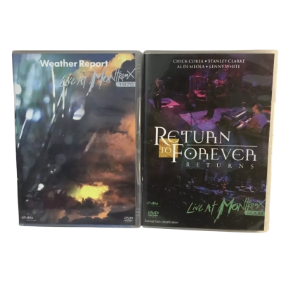Live at Montreux DVD Sets as pictured
