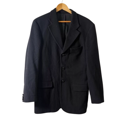 Massoni Mens  Size L Winter Coat Black  