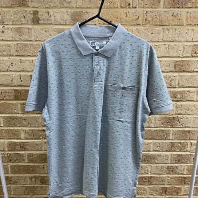 Rivers Mens SILVER MARL DIAMOND GEO Size L 