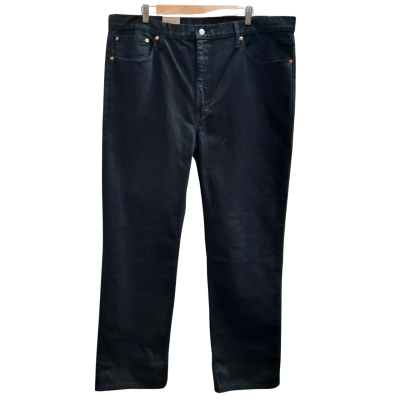 New With Tags LEVI'S 516 Straight Jeans in Black Size 42W X 32L