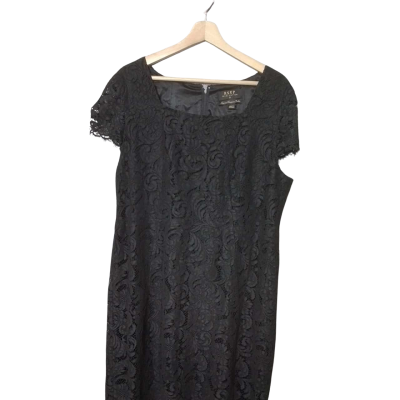 Perri Cutten Womens Size 18 Free Size Dress / Maxi Dress Black  