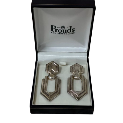 Prouds the Jewellers Earrings Silver 
