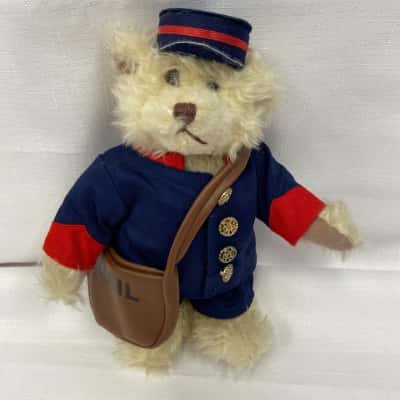 “ Post Bear “ Teddy Bear Collectable.