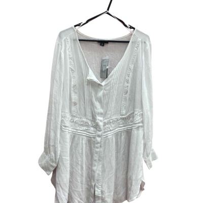 BNWT Autograph Womens  Size 14 white blouse