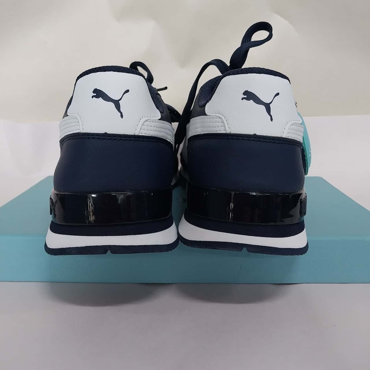 Puma Mens shoes, Size 8.5 UK/ 9.5 US Navy Blue / White, new. (s)