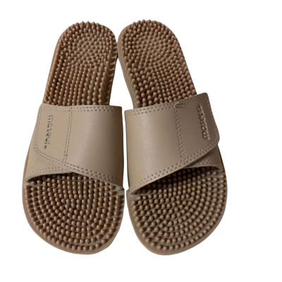 Womens Invigorating Massage Sandal Beige Size  7