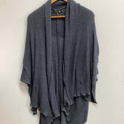  Cyndina  Size One Size Cardigan Blue (d)