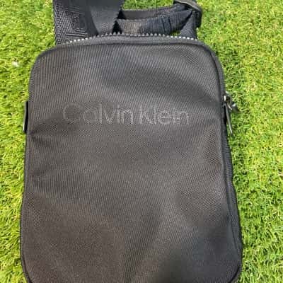 Calvin Klein Womens Black  CK Code flat pack shoulder bag