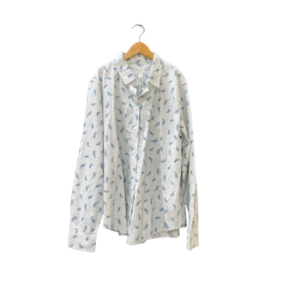Trenery Size XL Long Sleeve Shirt Teal BNWT