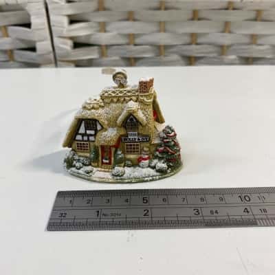 Lilliput Lane Snow Ornament Christmas Cheer