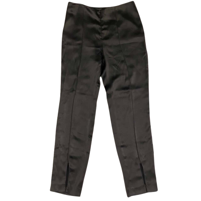 BNWT, Carla Zampatti, Women’s Size 10, Black Pants w/ Ankle Slits