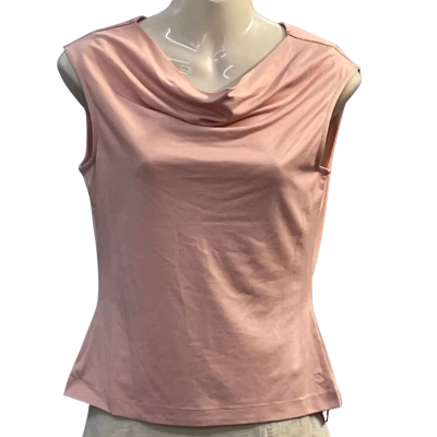 Review Womens Size 6 Sleeveless Top Pink