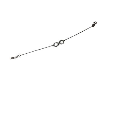  Womens Bracelet Silver Eternity Symbol