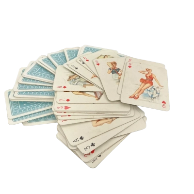 Vintage Pin-Up Model Playing Cards (FULL DECK)