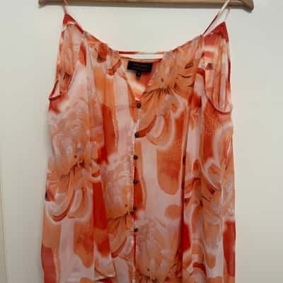 Wayne Cooper Women's Size 16 Off-The-Shoulder Long Sleave Top 