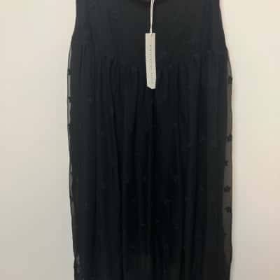 Ministry of Style Womens  Size 12 Maxi Skirt Black  