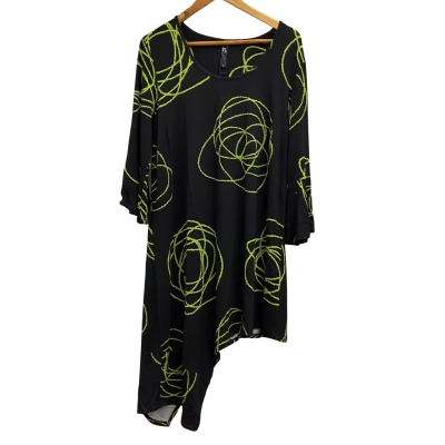 Taking Shape Scribe Tunic Wild Beauty Print Size XS