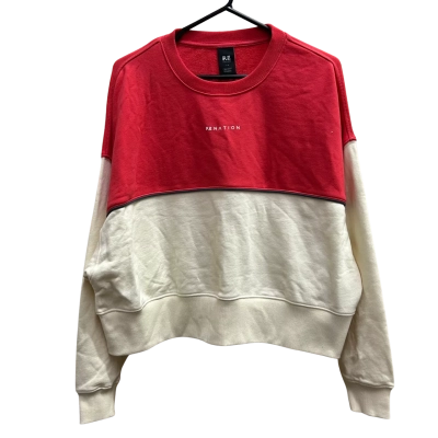 New With Tags P.E NATION Shift Sweat in Whisper White Size L
