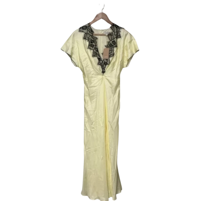 Beautiful Oroton Lemon Zest Fringe Dress BNWT 