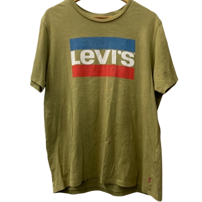 Levis Mens  Size L Short Sleeve T-shirt Olive 