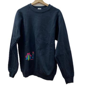 Fruit Of The Loom Unisex  Size L Black jumper  