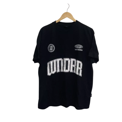 WNDRR Mens  Size S Short Sleeve T-shirt Black  