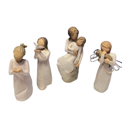 Willow Tree 4x statues