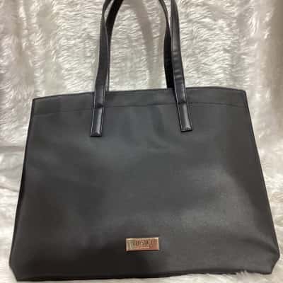  Womens Tote Bag Black  / Gold 
