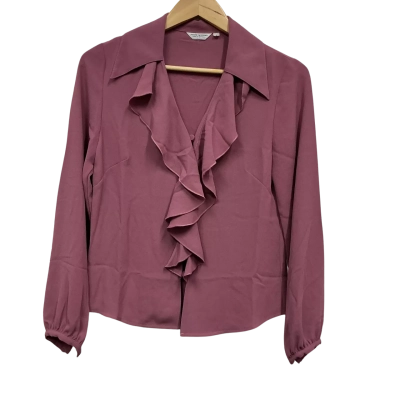 Postie Womens Size 8 Blouse Purple 