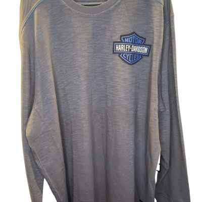 Harley Davidson Mens Grey Shirt Size 2XL