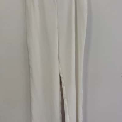 Bardot Womens  Size 12 Bootcut Pants Cream 
