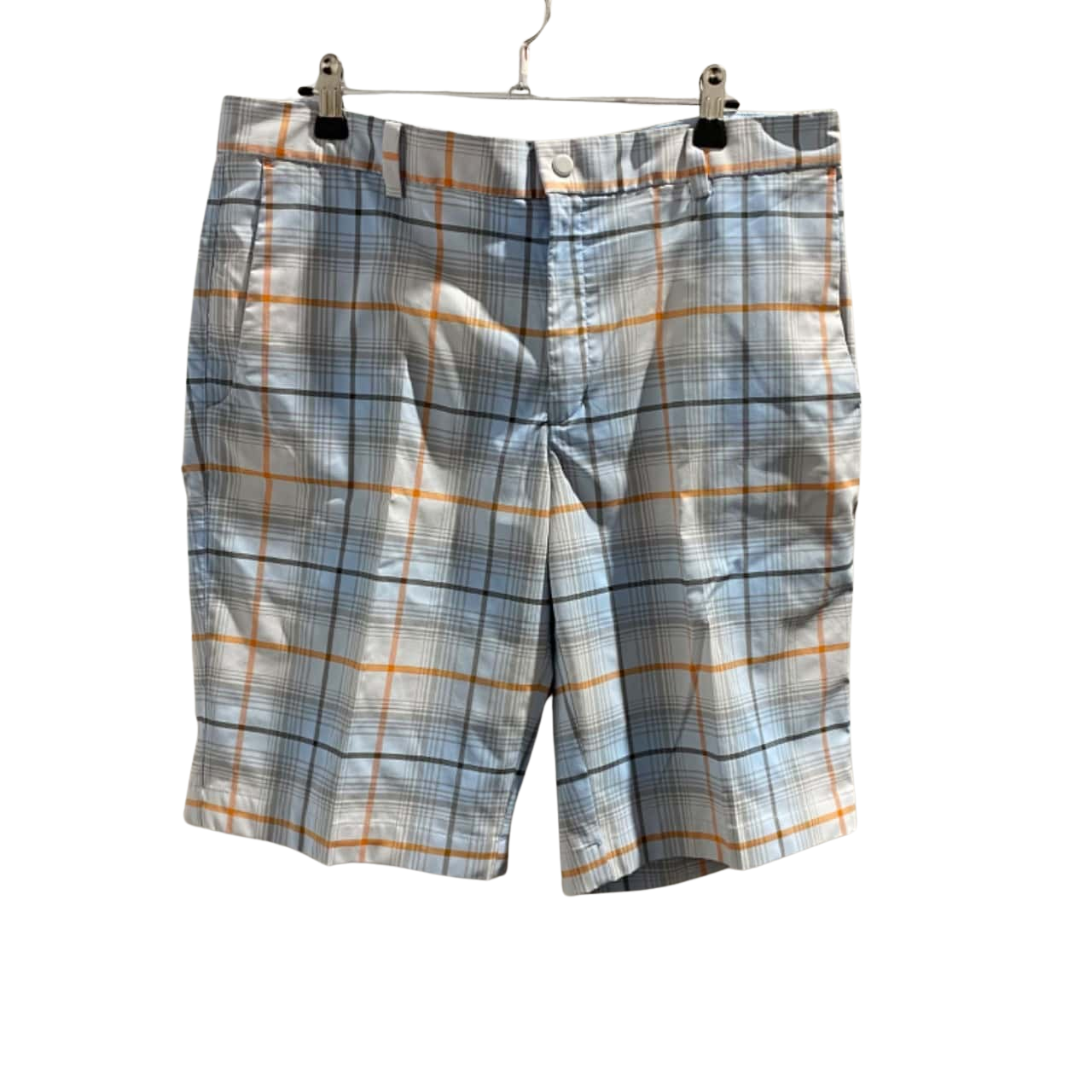 multicoloured nike shorts