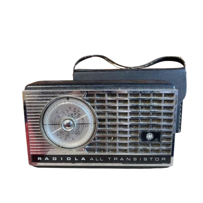 Vintage AWA Radiola "All Transistor" Portable Radio 