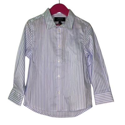 Indie Kids by Industrie Kids  Size 4 Top  Blue / Striped / White 