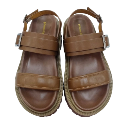 Princess Highway Womens Size 7.5 Sandals Brown 